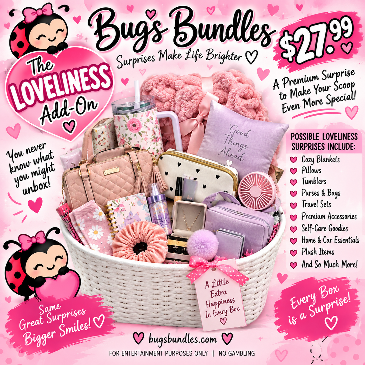 Bug's Bundles Loveliness Add-On $27.99